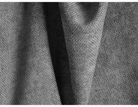 Divano angolare grigio chiaro (con penisola a sinistra/a U) con rivestimento in ciniglia Treno – Cosmopolitan Design