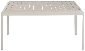 Tavolo da pranzo per giardino Idaho NATERIAL struttura e superficie in Alluminio  per 4 persone 144x70cm