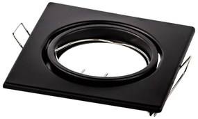 Faretto da incasso 1xGU10/MR16/10W/230V 9x9 cm nero