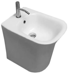 Antonio Lupi Design Cabo24 Bidet Monoforo a pavimento In Ceramica Bianco Opaco