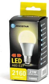 Lampadina LED A60 E27/21W/230V 4000K - Aigostar