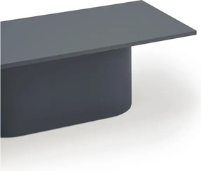 Tavolino da salotto color antracite 50x111 cm Totem – Teulat