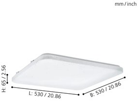 Eglo 98449 - Plafoniera LED FRANIA-S LED/49,5W/230V