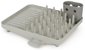 Vassoio di raccolta in plastica grigio chiaro 33,5x31,5 cm Duo - Joseph Joseph