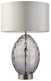 Endon 99581 - Lampada da tavolo dimmerabile ERIN 1xE27/10W/230V crema/nero fumé