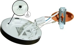 Globo 12379-18B - Plafoniera LED LASSE LED/18W/230V