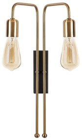 Lampada da parete in metallo color oro Opviq luci Pahoma - Opviq lights
