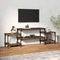 Mobile Porta TV Rovere Marrone 157x35x52 cm Legno Multistratocod mxl 126978