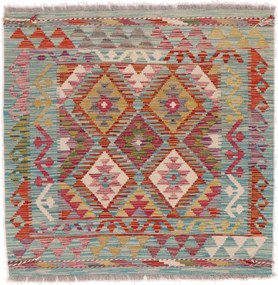 Kilim Tappeto orientale 100 x 100 (Afghanistan) Tessuto A Mano