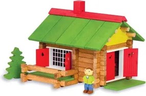 Personaggi d'Azione Jeujura My Wooden Chalet  100 Pezzi Playset