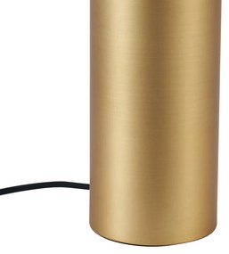 Lampada da tavolo moderna ottone 24 cm - Cylinder