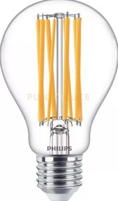 Lampadina led philips goccia vetro filamento, 4000k