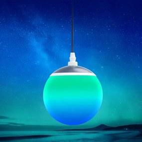 Aigostar - LED RGBW Lampadario dimmerabile a sospensione con filo MESH LED/8W/230V + +TC