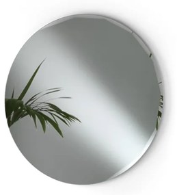 Specchio tondo con molatura laterale D120 cm HARA Fumč