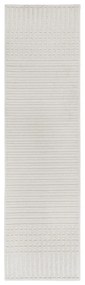 Runner in ciniglia lavabile bianco 60x240 cm Elton - Flair Rugs