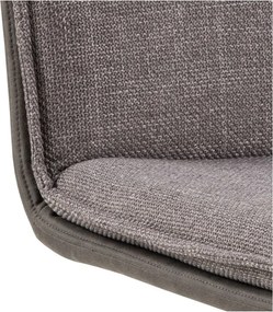 Sedia da pranzo grigia Flynn - Actona