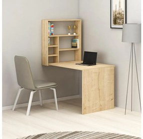 Tavolo da lavoro con ripiano SEDIR 154,2x59 cm beige