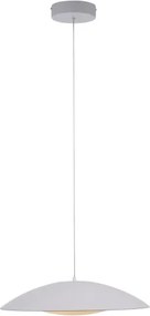 Schöner Wohnen 14607-16 - LED dimmerabile lampadario a sospensione con cavo LENTE LED/23W/230V Ø50 cm bianco