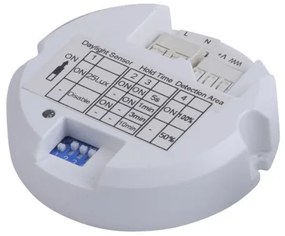 Leuchten Direkt 14122-16 - Plafoniera da bagno a LED con sensore LED/12W/230V IP44