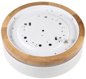 Brilagi - Plafoniera LED BELLADONNA LED/36W/230V Ø 40 cm bianco/rovere
