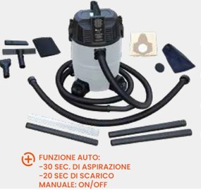 Vinco 40602 Aspiraliquidi Per Piscine Plastica 1400w 35 Lt + Presa