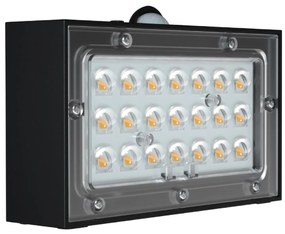 Applique Solare MINI-WALL Nera 350 lumen