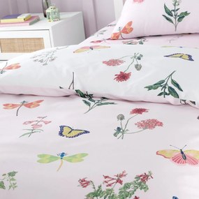 Biancheria da letto singola per bambini 135x200 cm Butterfly Garden - RHS
