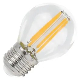 Lampadina LED E27 a Filamento 4W G45 Colore  Bianco Caldo 2.700K