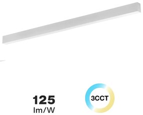 Lampada Lineare LED a Soffitto 55W 150cm Bianca con driver Philips CCT