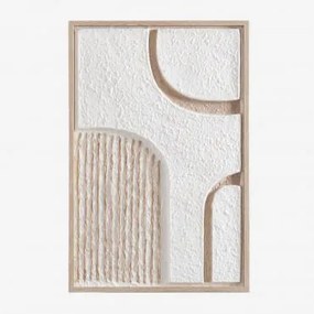 Quadro Decorativo in Rilievo (40x60 cm) Guerliot A - Sklum