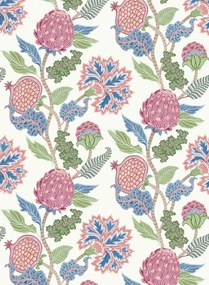 Osborne & Little Tapete Cynara - Raspberry/ Cobalt