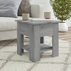 Tavolino Da Salotto Grigio Sonoma 40x40x42 Cm Legno Multistrato /