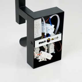 Brilagi - Applique a LED DEYA 1xE14/40W/230V + LED/3W nero