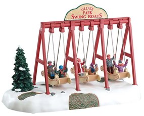 Swing Boats Lemax decorazione Natale