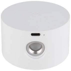 Globo 58436W - Lampada da tavolo LED dimmerabile con funzione Touch 4in1 JORJE LED/4W/5V bianco