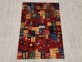Loribaft Tappeto 90 x 120 (Iran) Annodato A Mano
