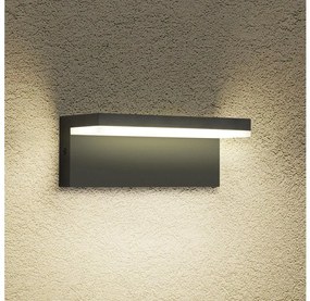 Brilagi - Applique da esterno LED TESSI LED/10W/230V nera IP54
