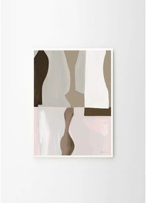 Poster 50x70 cm Pastels en Forme – Anna Johansson – The Poster Club