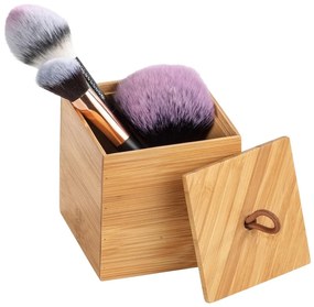 Set di 3 organizer da bagno in bambù colore naturale Terra - Wenko
