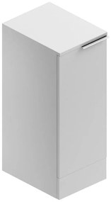 Armadietto bagno a terra Jnka SENSEA 1 anta P 45 x L 35 x H 91 cm bianco lucido truciolare