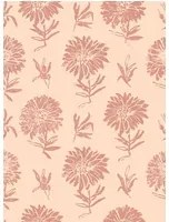 Coordonne Carta da parati Parterre - Rosa