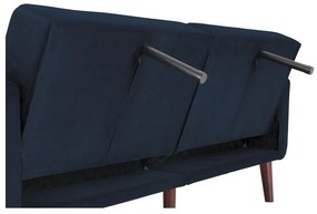 Divano letto blu 199 cm Nola - Støraa