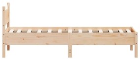 Giroletto 90x190 cm in legno massello di pino