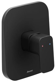 Ravak X070159 - Miscelatore doccia da incasso FREE nero