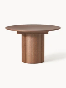 Tavolo allungabile con struttura millerighe Filo, 120 - 160 x 75 cm