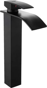 Mexen Aries rubinetto lavabo alto, nero - 744810-70