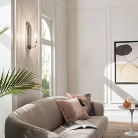 Quintiesse QN-KIMROSE1-PN -Applique KIMROSE 1xE14/40W/230V cromo lucido