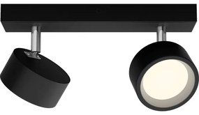 Philips - Faretto LED BRACIA 2xLED/5,5W/230V nero