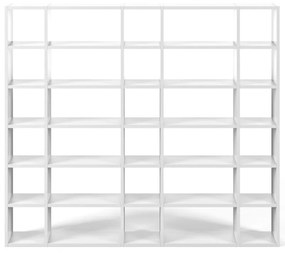 Libreria bianca, altezza 224 cm Pombal - TemaHome