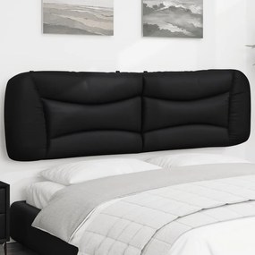 Cuscino Testiera Nero 180 Cm İn Similpelle /